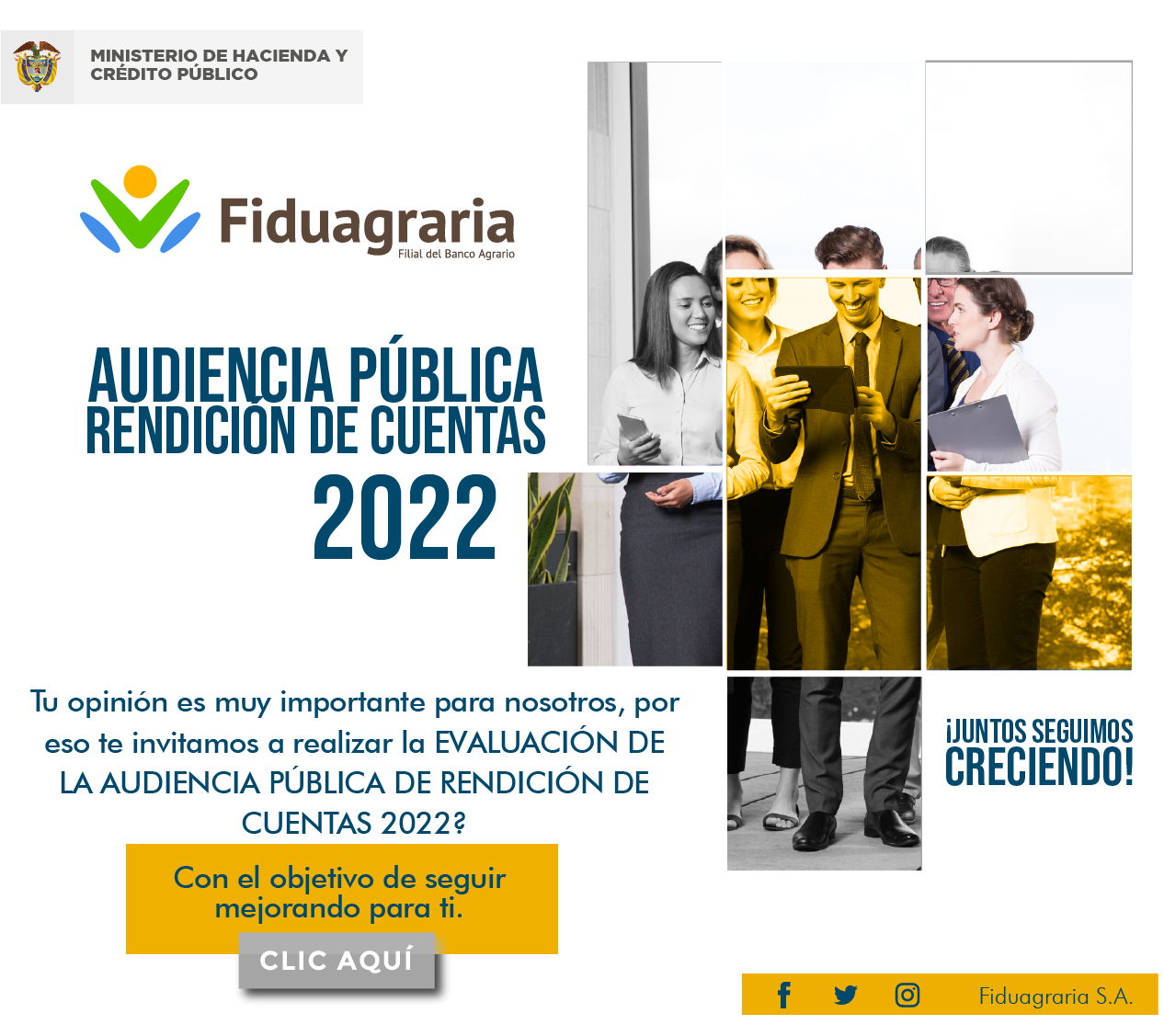 Evalúa nuestra Rendición de Cuentas 2022